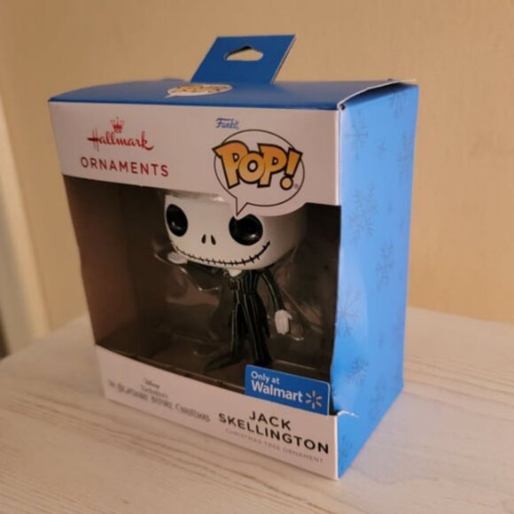 Nightmare Before Christmas Jack Skellington Hallmark Funko Pop Ornament 2022 NIB - Picture 6 of 6